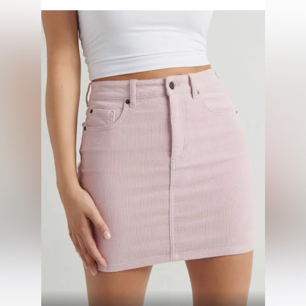Garage Corduroy Mini Skirt